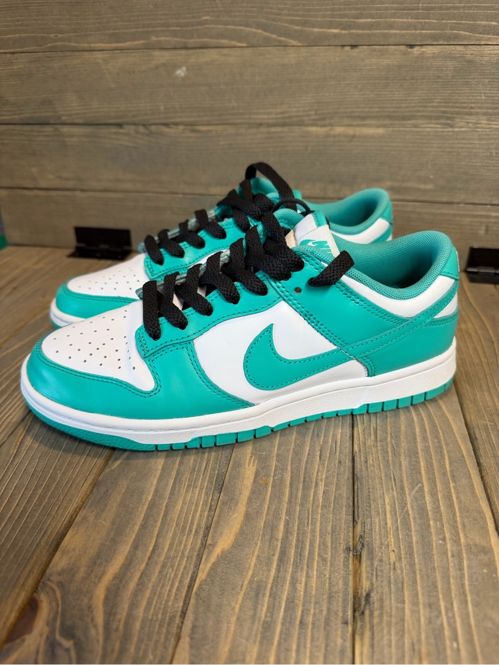 Nike Dunk Low Clear Jade Teal White Sneakers 7.5W / 6M